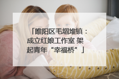 睢阳区毛堌堆镇：成立红娘工作室 架起青年“幸福桥”