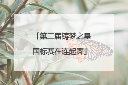 第二届铸梦之星国标赛在连起舞