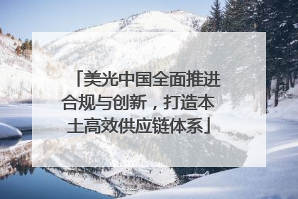 美光中国全面推进合规与创新，打造本土高效供应链体系