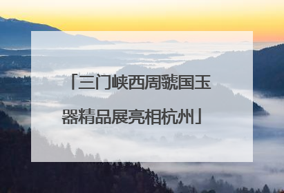 三门峡西周虢国玉器精品展亮相杭州