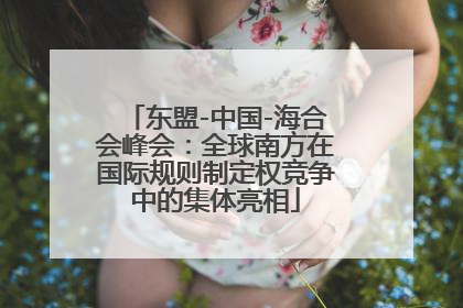东盟-中国-海合会峰会：全球南方在国际规则制定权竞争中的集体亮相