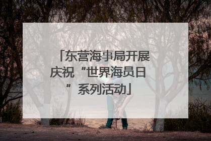 东营海事局开展庆祝“世界海员日”系列活动