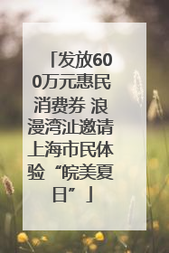 发放600万元惠民消费券 浪漫湾沚邀请上海市民体验“皖美夏日”
