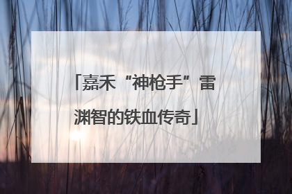 嘉禾“神枪手”雷渊智的铁血传奇