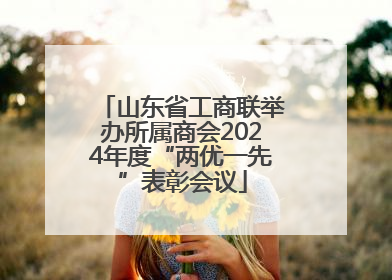 山东省工商联举办所属商会2024年度“两优一先”表彰会议