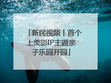 新民视频丨首个上美影IP主题亲子乐园开园