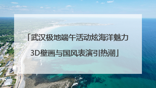 武汉极地端午活动炫海洋魅力 3D壁画与国风表演引热潮