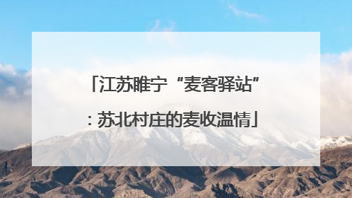 江苏睢宁“麦客驿站”：苏北村庄的麦收温情