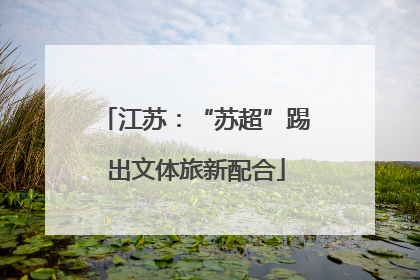 江苏：“苏超”踢出文体旅新配合