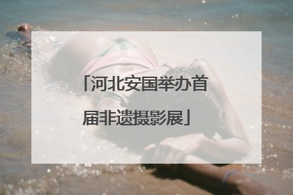 河北安国举办首届非遗摄影展