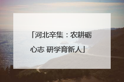 河北辛集：农耕砺心志 研学育新人