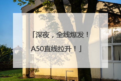深夜，全线爆发！A50直线拉升！