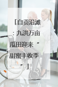 自贡沿滩：九洪万亩瓜田迎来“甜蜜丰收季”