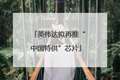 英伟达拟再推“中国特供”芯片