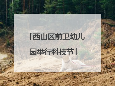 西山区前卫幼儿园举行科技节