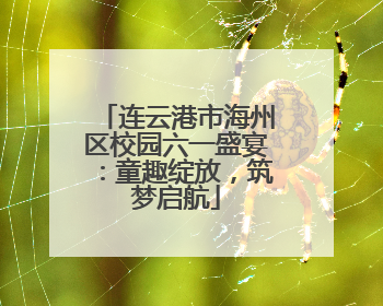 连云港市海州区校园六一盛宴：童趣绽放，筑梦启航
