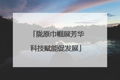 陇原巾帼展芳华 科技赋能促发展