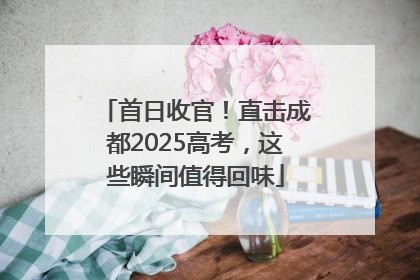 首日收官！直击成都2025高考，这些瞬间值得回味
