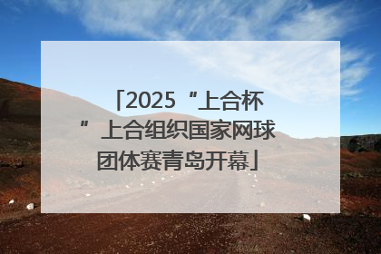 2025“上合杯”上合组织国家网球团体赛青岛开幕