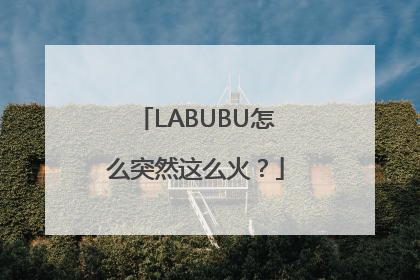 LABUBU怎么突然这么火？