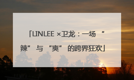 LINLEE ×卫龙：一场 “辣” 与 “爽” 的跨界狂欢